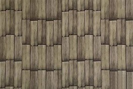 Dundee Deco AZ-W0442 Distressed Wood Grey Planks Peel and Stick Self Adhesive Re - $24.74