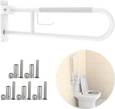 Yuande Toilet Grab Bar 32 Inch, YuanDe White Anti-Slip Support Rail, White - $47.50