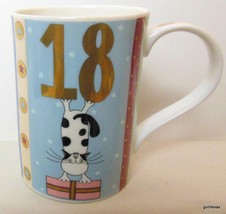 Dunoon Mug Birthday 18 Helen Rhodes  Bone China 4.25&quot; - £14.98 GBP