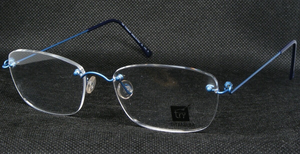 Try Titan TT14004 Matt Blaugrün Brille TT140 04 54-17-140mm Italien - $95.99