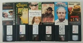 Jack Nicholson Vhs Movie Lot Of 6 Titles See Description For Titles - £13.92 GBP