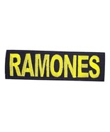 Ramones - Logo Iron On Sew On Embroidered Patch 4 1/2 &quot;x 1 1/4&quot; - £5.46 GBP