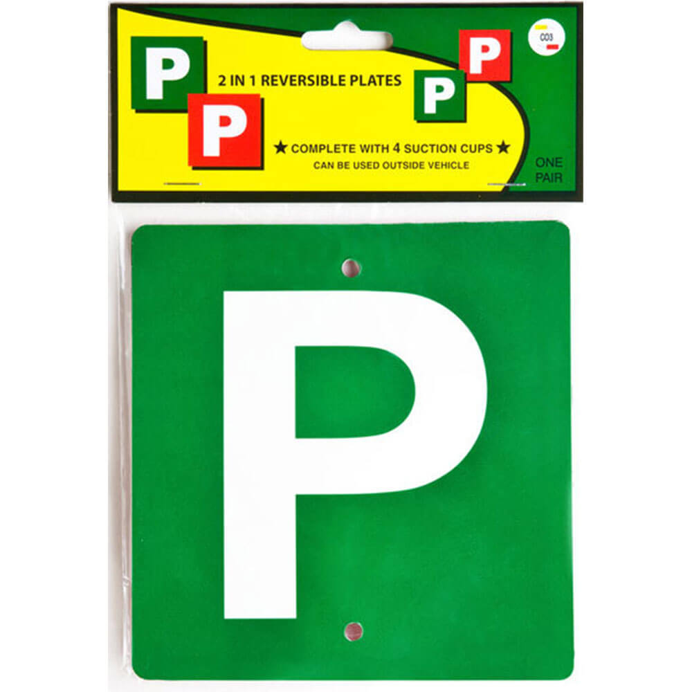 CO3 Reversible P Plate (Red &amp; Green) - $30.38