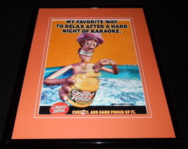 2001 Kraft Cheez Whiz Framed 11x14 ORIGINAL Vintage Advertisement - $34.64