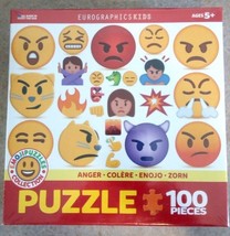 EuroGraphics Kids  Emoji Puzzle Anger 100-Piece Jigsaw Puzzle - $8.54