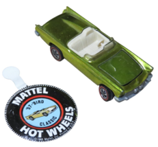 Vintage 1969 Hot Wheels Redline 57 T-Bird – Antifreeze Green w/ White In... - $7,433.32 MXN