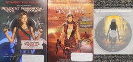 Resident Evil 4 Title DVD Combo: Resurrected Edition, Extinction, Afterlife 3D - £12.66 GBP