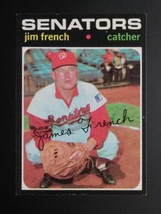 1971 Topps #399 Jim French Washington Senators Baseball Card NM+ - $12.99