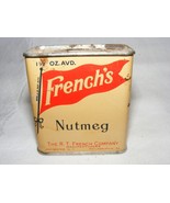 Vintage French&#39;s Nutmeg Spice Can - $371.16 MXN