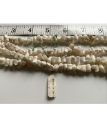 48” Inches 100% Natural Italian Coral Beads Off White Coral Rough Beads - $40.46 CAD