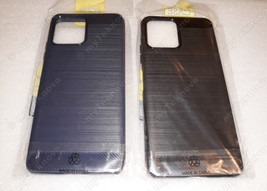 2x Shockproof Case for Samsung Galaxy T-Mobile REVVL 6 5G (1x Black &amp; Dark Blue) - £8.30 GBP
