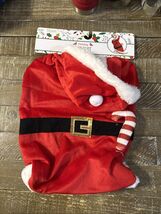 Meijer Christmas Holiday Pet Santa Suit Large - $32.55