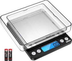 Amir Digital Kitchen Scale, 3000G 0.01Oz/0.1G Pocket Cooking Scale, Mini... - $31.99