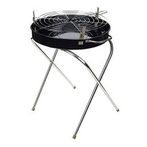 Marsh Fold-a-matic 18 Inch Charcoal Grill Black Metal - £34.99 GBP