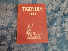 Port Allegany PA Port Allegany High School Yearbook Tiger Lily 1943 - $24.74
