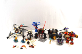 LEGO Ninjago Lot Ghost Ninja Lloyd Zane Skull Motor Bike Kai Fire Arch Droid ++ - £135.19 GBP