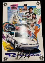 Brickyard 400 Inaugural NASCAR Poster 36 x 24&quot; Dale Jeff Gordon Waltrip ... - $20.00