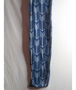 Blue White arrow Infinity Scarf 9 x 33 inches - $147.24 MXN