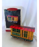 Hallmark 1996 YULETIDE CENTRAL #3 in Series Pressed Tin, Mail Car, NIB, B1 - $162.90 MXN