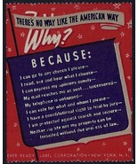 Scarce Patriotic "Ever Ready" Advertising Label Cinderella / Poster Stamp MNH - $24.43 CAD