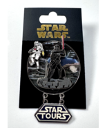Disney Darth Vader Stormtrooper Star Wars Tours 2011 3D Dangle Lightsabe... - $498.48 MXN