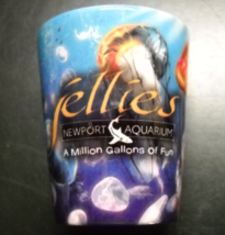 Jellies Newport Aquarium Shot Glass A Million Gallons of Fun Ceramic and Wrap - £6.38 GBP