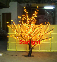 Yellow 5ft/1.5m LED Christmas Xmas Cherry Blossom Tree Light Home Holida... - £216.76 GBP