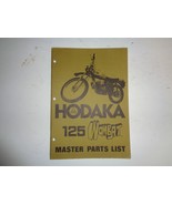 Hodaka 125 Wombat Illustrated Master Parts List Book - $37.62