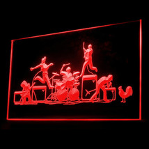 140041B BAND Rock n Roll Studio Classical Guitar Lesson Hot Music LED Light Sign - £16.43 GBP