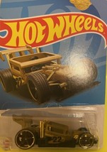 2022 Hot Wheels &quot;Bone Speeder&quot; Gold and Black 22 - Limited Edition - Mattel - £4.64 GBP