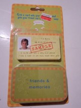 Deadstock Vintage Friendship Swap Cards NIP NOS Friends &amp; Memories - £10.60 GBP