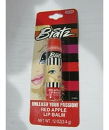 Bratz Unleash Your Passion Lip Balm Flavor RED APPLE .12 oz - £3.13 GBP