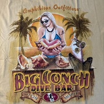Amphibious Outfitters Men&#39;s T-Shirt XXL Big Conch Dive Bar Vintage Short... - $526.72 MXN