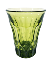 Noritake Perspective Green Glass Tumbler 5 in Tall Vintage - $12.19
