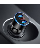 portable mini fast charger dual usb car durable phone charger 5v 3.1a wi... - $36.89 CAD