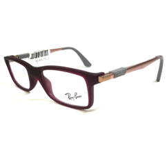 Ray-Ban Kids Eyeglasses Frames RB1588 3789 Matte Burgundy Rose Gold 45-16-125 - $68.24