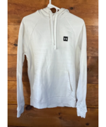 Under Armour Womens White Hoodie Front Pocket SM/P/CH Loose Fit - $252.74 MXN