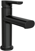 Moen Meena Matte Black One-Handle Single Hole Modern Bathroom Sink, 84794Bl - $143.93