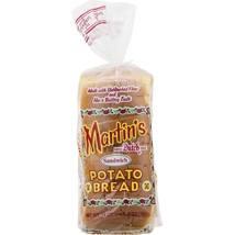 Martin&#39;s Sandwich Potato Bread- 16 slice 18 oz (4 Loaves) - $31.63