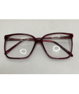 New St. Moritz Red Plastic Eyeglass Frames 57-16-145 - $27.44 CAD