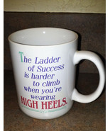 The Ladder of Success is harder to climb when you&#39;re wearing HIGH HEELS ... - £29.90 GBP