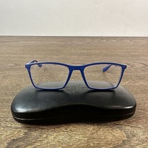 Ray Ban 7049 Matte Blue 5439 Square Eyeglasses FRAMES ONLY 56/17/145 - £29.35 GBP