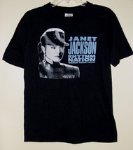Janet Jackson Concert Tour T Shirt Vintage 1990 Rhythm Nation Summer Esc... - £395.07 GBP