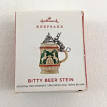Hallmark Keepsake Miniature Christmas Tree Ornament Bitty Beer Stein New 2019 - £31.52 GBP