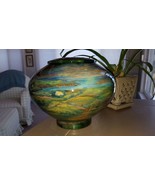 Hand Painted Wood Adult Ireland Landscape Funeral Cremation Urn,225 Cubic Inches - £1,563.68 GBP
