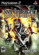 Without Warning (Sony PlayStation 2, 2005) - CIB - $11.80