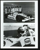 Tom Sneva #7 Texaco Star Indy Car 10 x 8 B&amp;W Photo 1982- Cart PPG Indy Car Wo... - £23.26 GBP