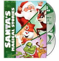 Santa&#39;s Magical Stories 3 Disc Set Christmas DVDs Dr. Seuss Jack Frost and More - £9.77 GBP