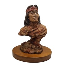 Native American Sculpture Art Neil J Rose Peaceful One Signed Numbered 5... - £196.54 GBP