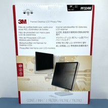 3M Framed Privacy Filter for 24in Widescreen LCD Monitor 16:10 PF324W - Sealed - £33.40 GBP